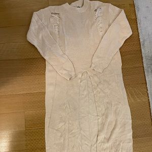 Endless rosé long sweater